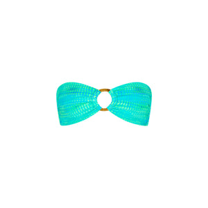 Strapless Bandeau Bikini Top - Summer Seas