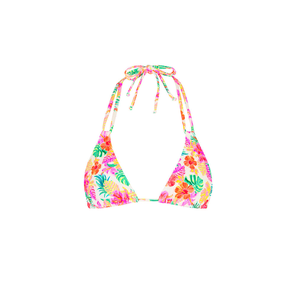 Halter Bralette Bikini Top - Island Escape