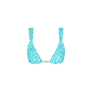 Slide Bralette Bikini Top - Ocean Aura
