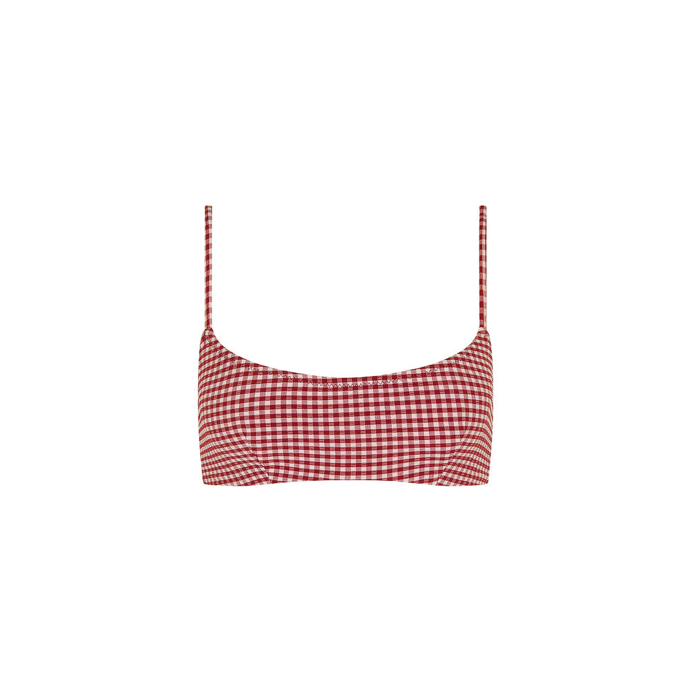 Invisible Underwire Crop Bikini Top - Coco Kisses