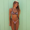 Full Coverage Tie Bikini Bottom - Midnight Glow