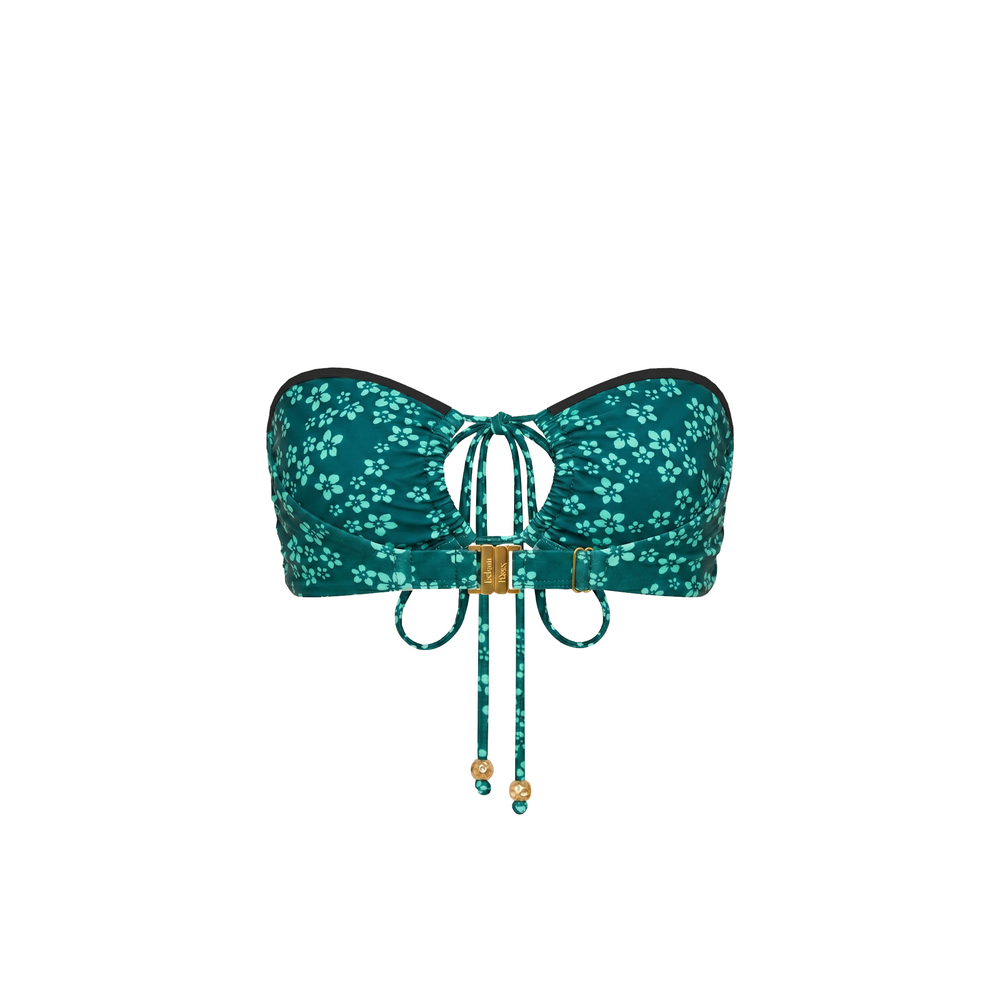 Stitch Splice Bandeau Bikini Top - Moonkiss