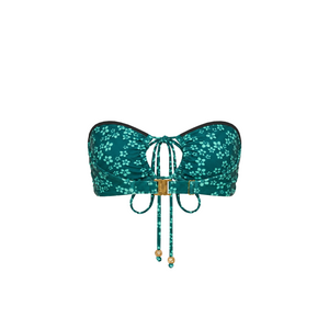 Stitch Splice Bandeau Bikini Top - Moonkiss