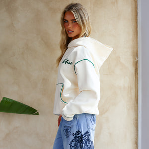 Graphic Hoodie - Vanilla Bean