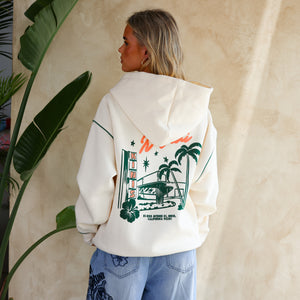 Graphic Hoodie - Vanilla Bean