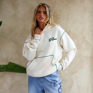 Graphic Hoodie - Vanilla Bean