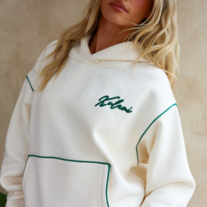 Graphic Hoodie - Vanilla Bean