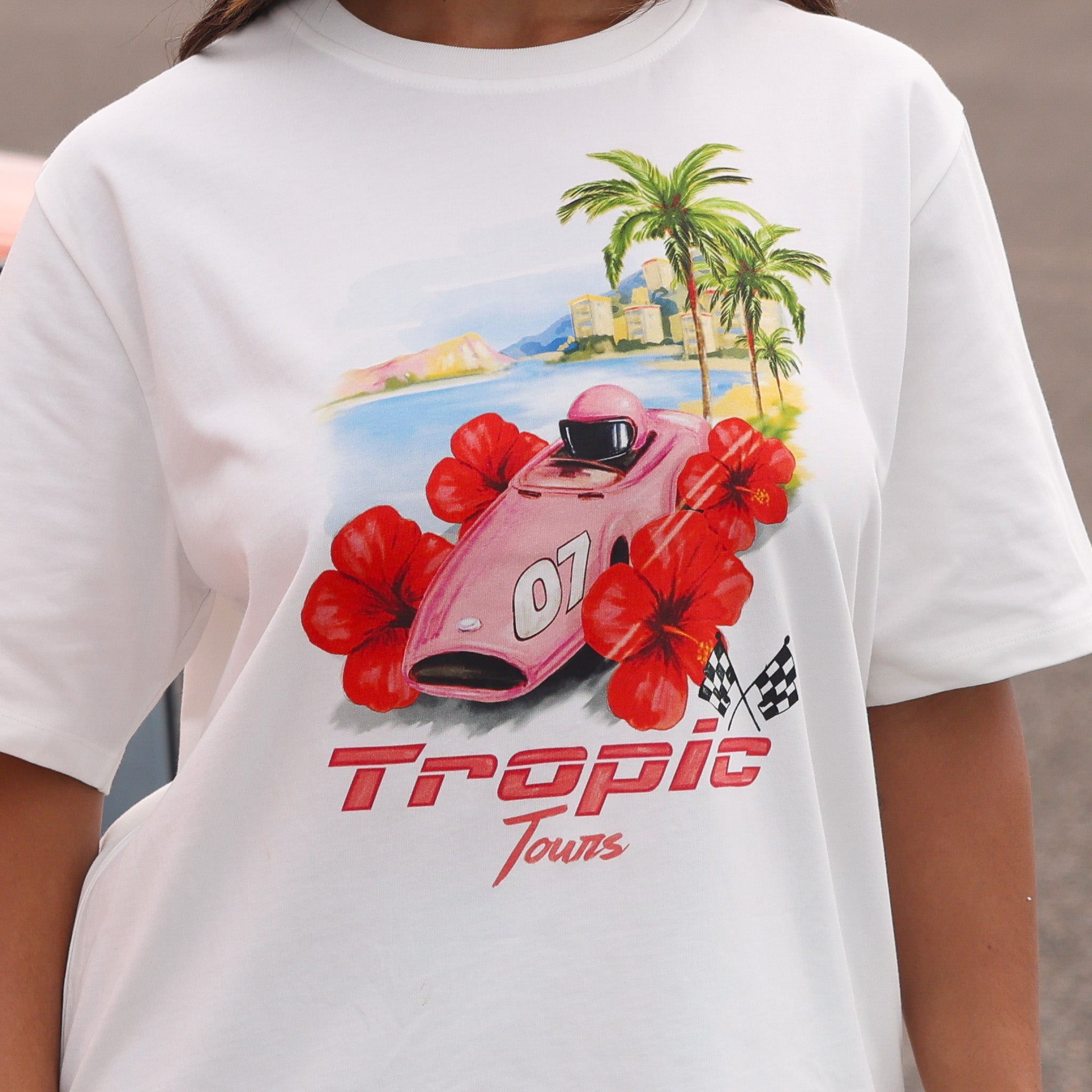 Graphic Tee - Tropic Tours –Kulani Kinis