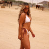 Dipped Cheeky Tie Bikini Bottom - Rosie Posie