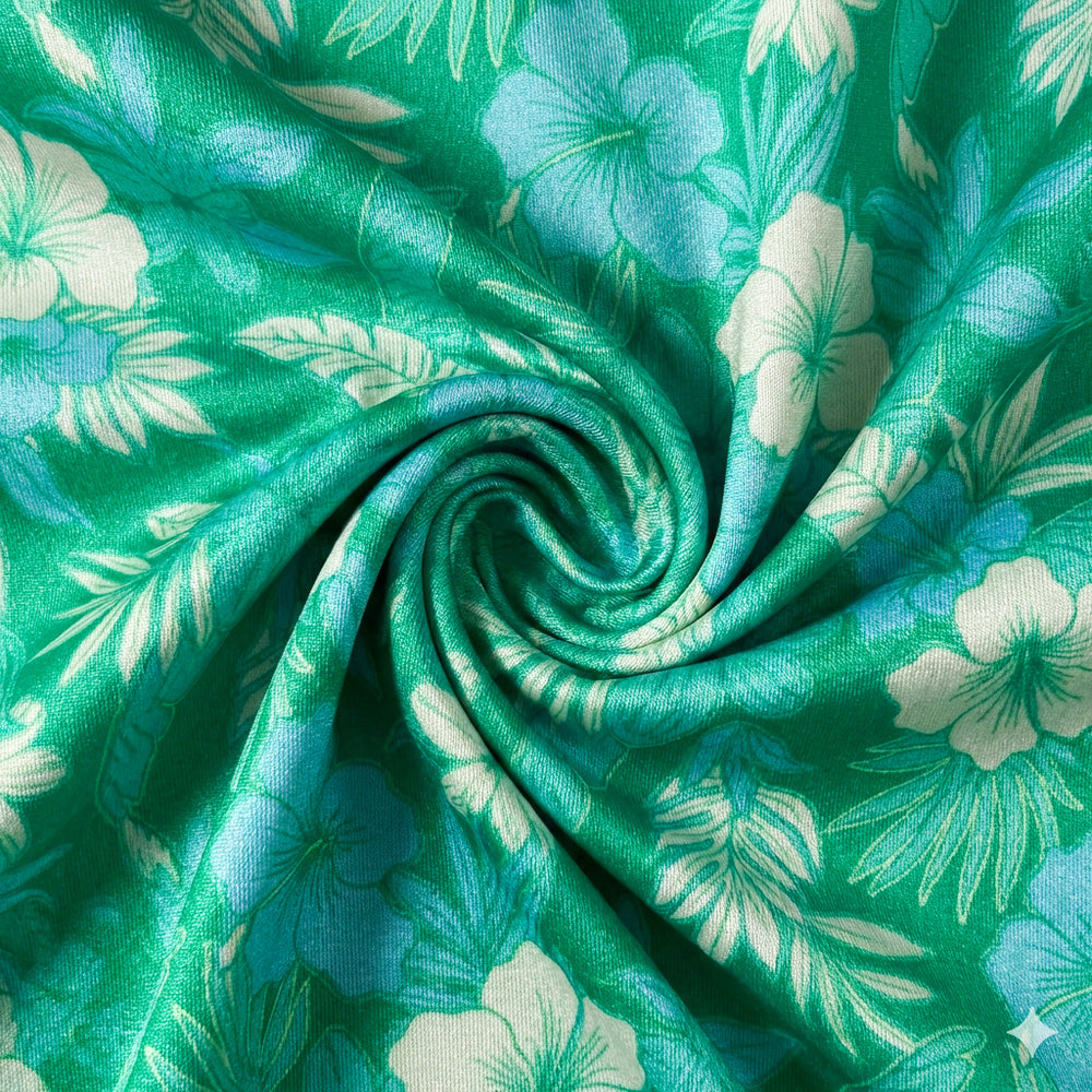 Cheeky Retro Swim Short - Barefoot Breeze