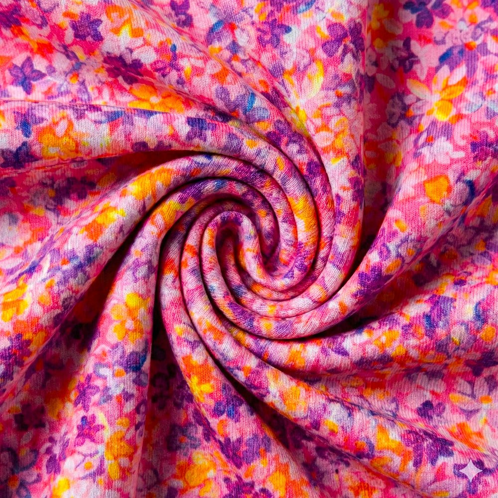 Invisible Underwire Crop Bikini Top - Gelato Bloom