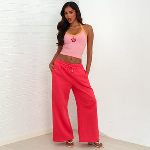 Kulani Track Pants - Watermelon Glow