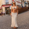 Lace Tie Side Maxi Skirt - Sweet Nothings