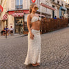 Lace Tie Side Maxi Skirt - Sweet Nothings