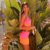 Layered Mesh Cami - Tropical Heatwave