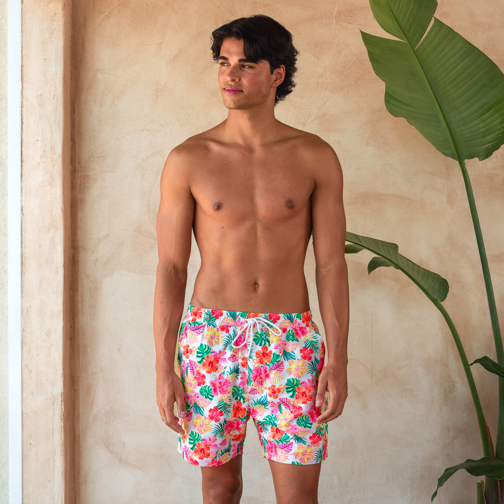 Men's Swim Trunks - Island Escape