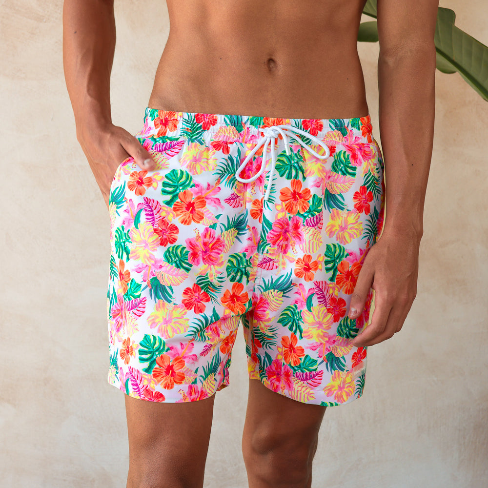 Men's Swim Trunks - Island Escape
