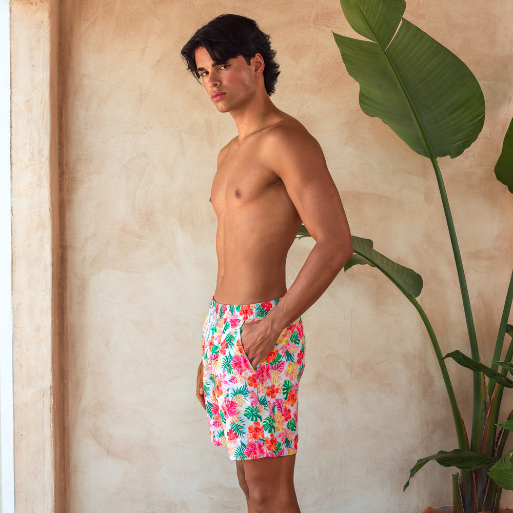 Men's Swim Trunks - Island Escape