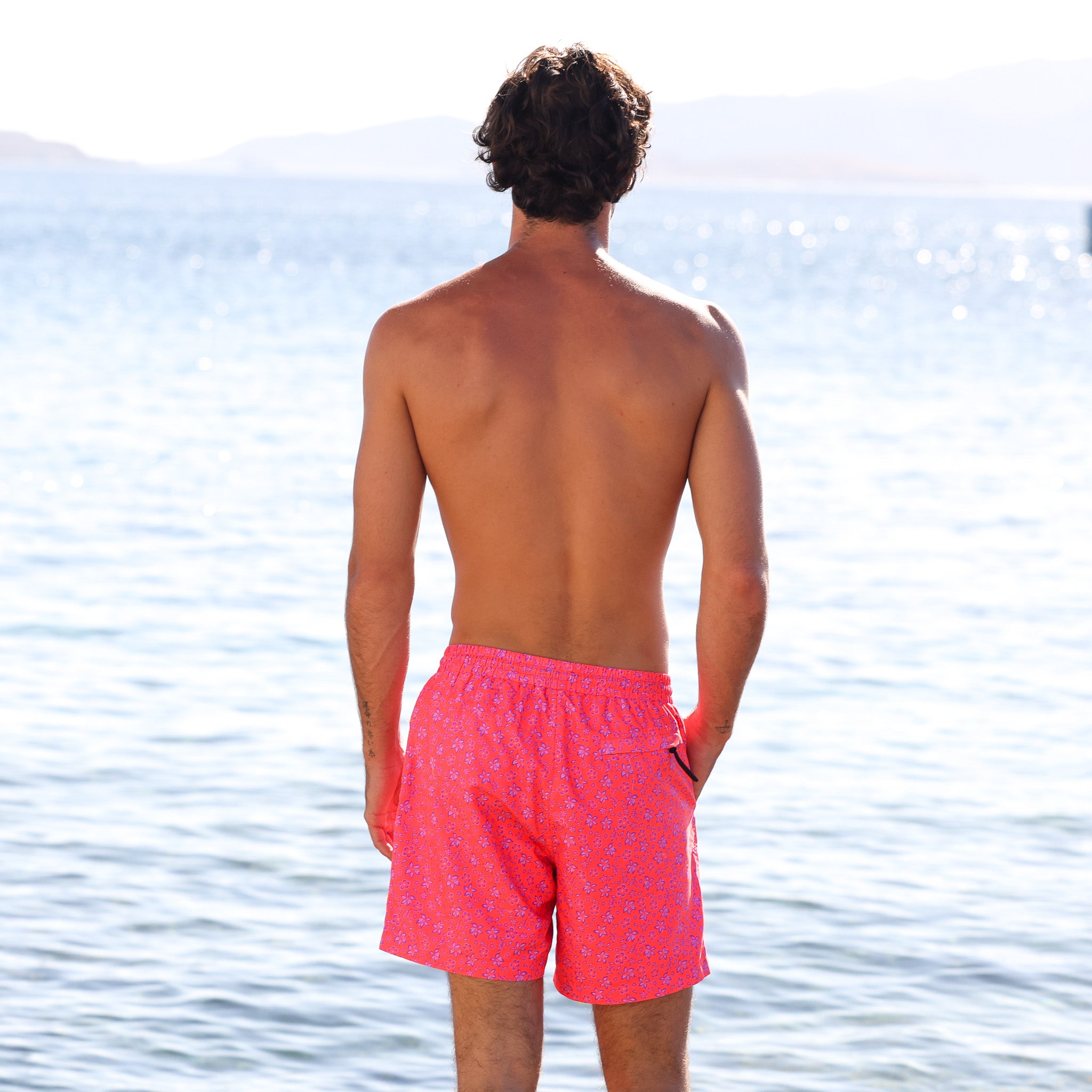 Men's Swim Trunks - Kiss Me –Kulani Kinis