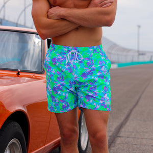 Men's Swim Trunks - Monaco Whispers
