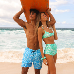 Men's Swim Trunks - Ocean Paradise
