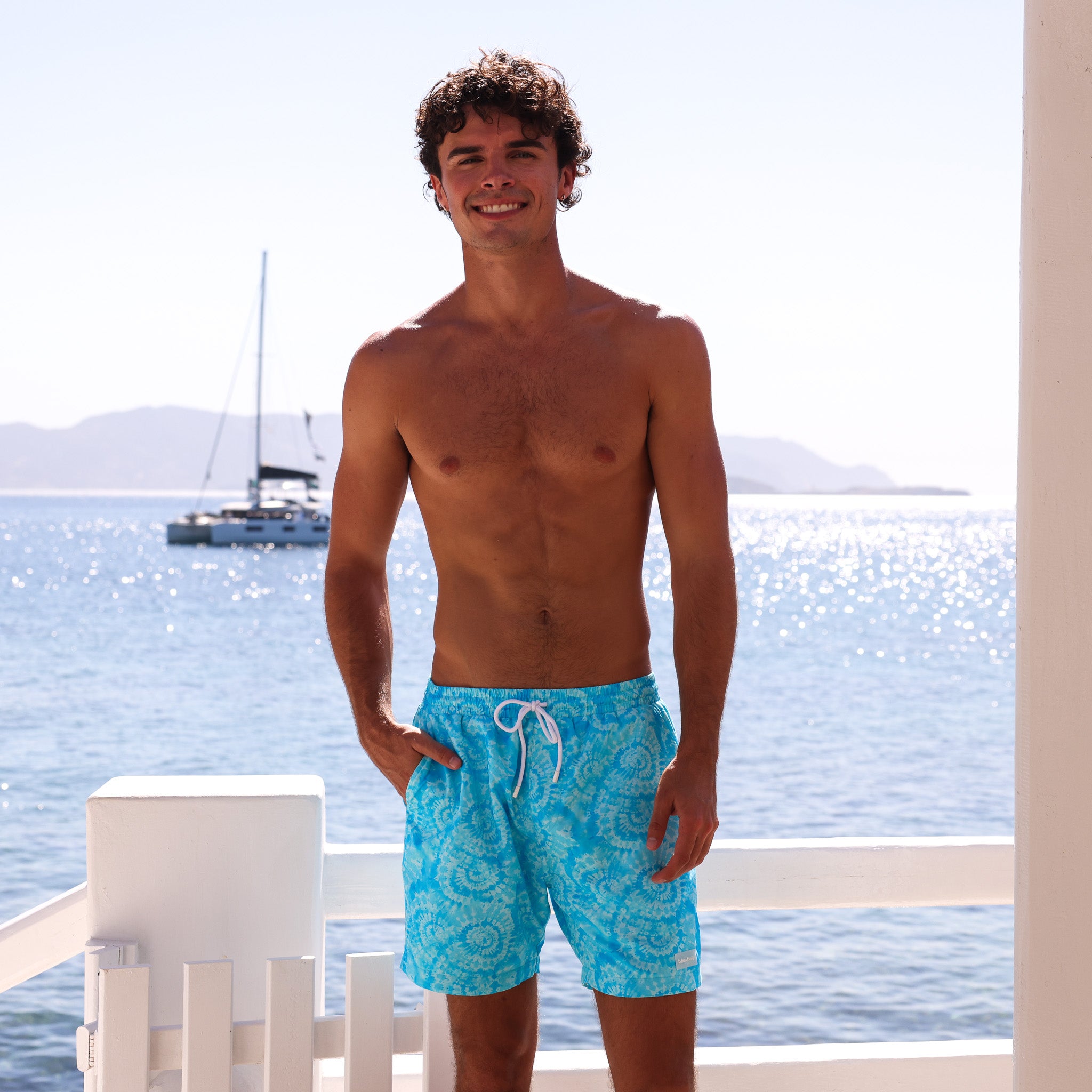 Men's Swim Trunks - Starry Seas –Kulani Kinis