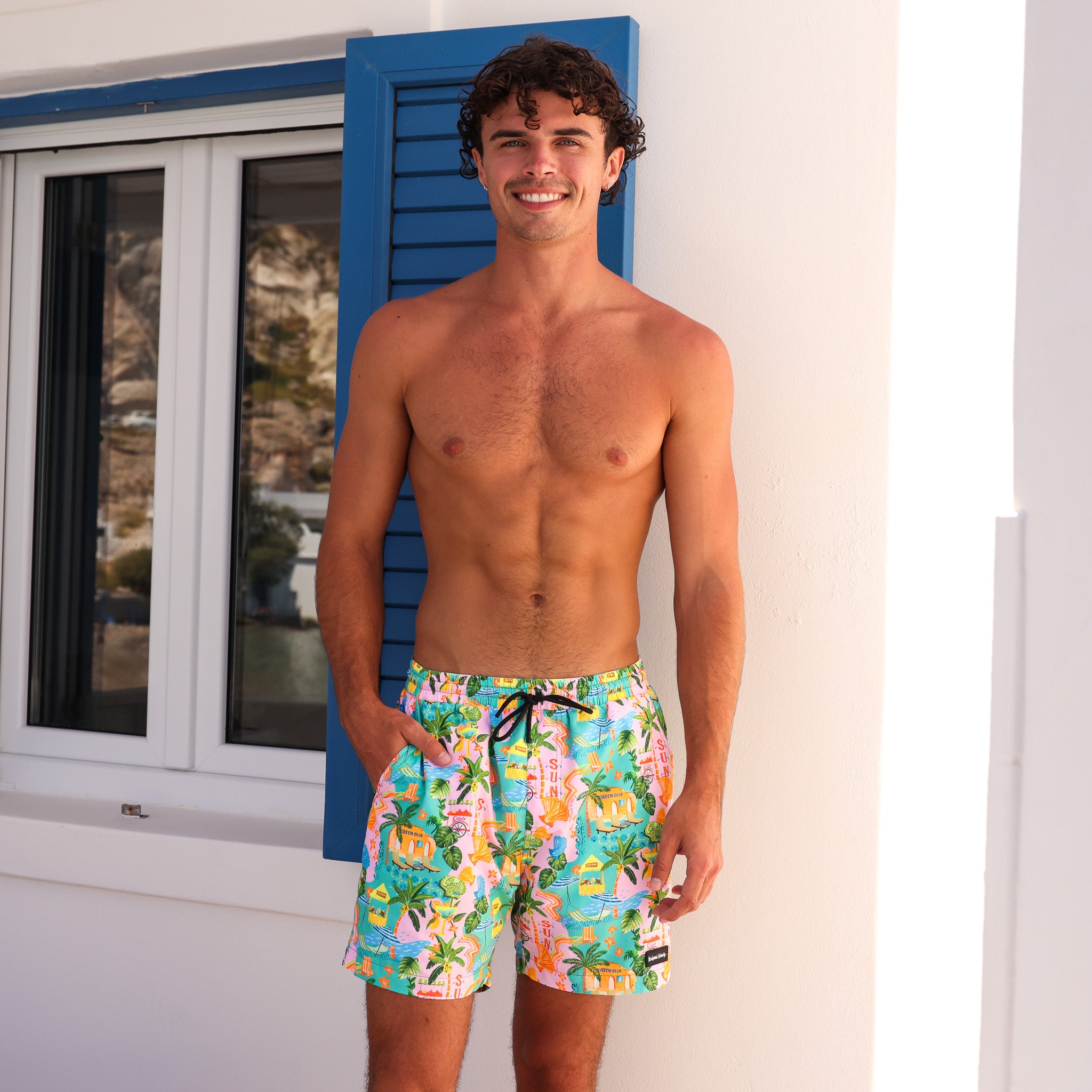 Men's Swim Trunks - Sunlit Spritz –Kulani Kinis