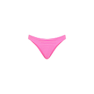 Minimal Full Coverage Bikini Bottom - Pink Diva