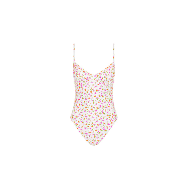 Double Ruffle Underwire One Piece - Rosie Posie