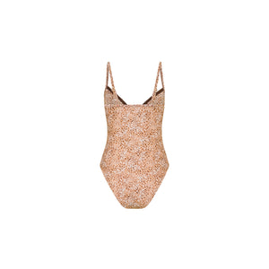 Decorative Underwire Cheeky One Piece - Wild Skies
