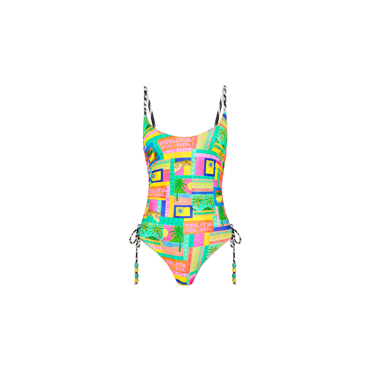 sooh sunny 12インチ　鬼レア　グラビ Ruched Tie Side Cheeky One Piece - Sun Honey –Kulani Kinis