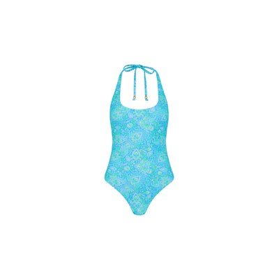 Scoop Halter Cheeky One Piece - Stargaze