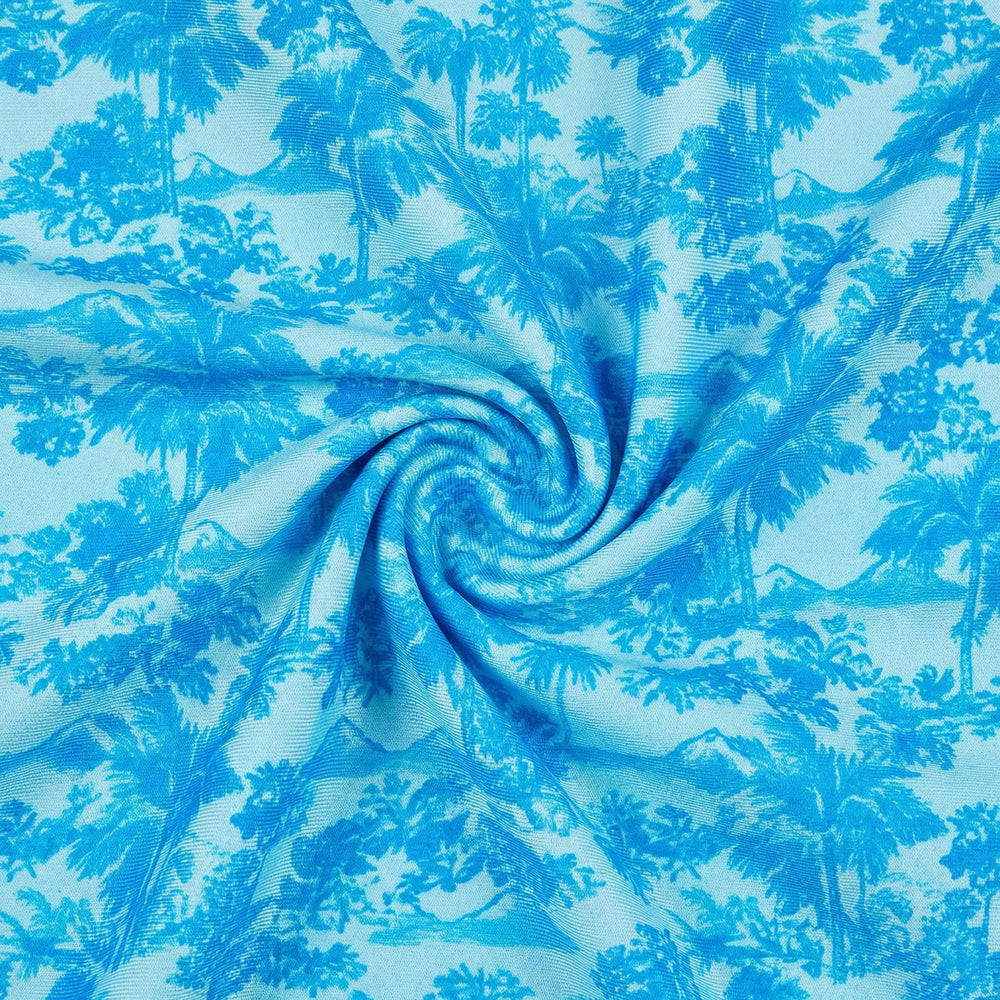 Strapless Bandeau Bikini Top - Ocean Paradise