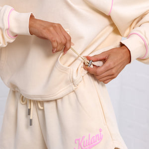Quarter Zip Jumper - Buttercream