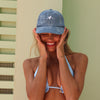 Retro Baseball Hat - Dixie Denim