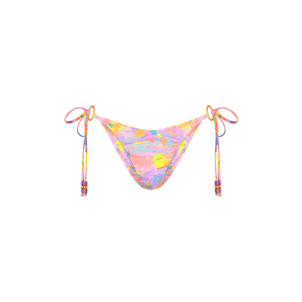 Ring Cheeky Tie Bikini Bottom - Sunset Universe