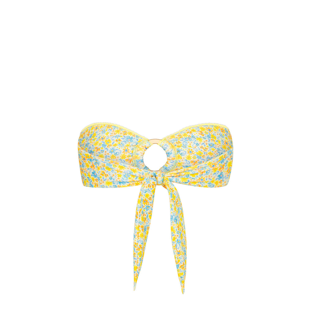 Decorative Strapless Bikini Top - Dreamy Daze