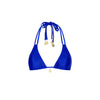 Halter Bralette Bikini Top - Blue Lagoon