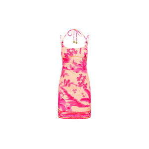 Beaded String Mini Dress - Sippin Pretty
