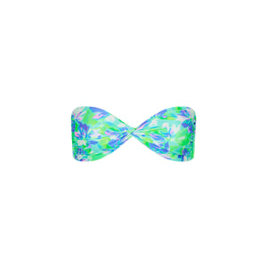 Twist Bandeau Bikini Top - Monaco Whispers