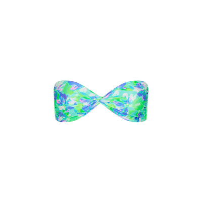Twist Bandeau Bikini Top - Monaco Whispers