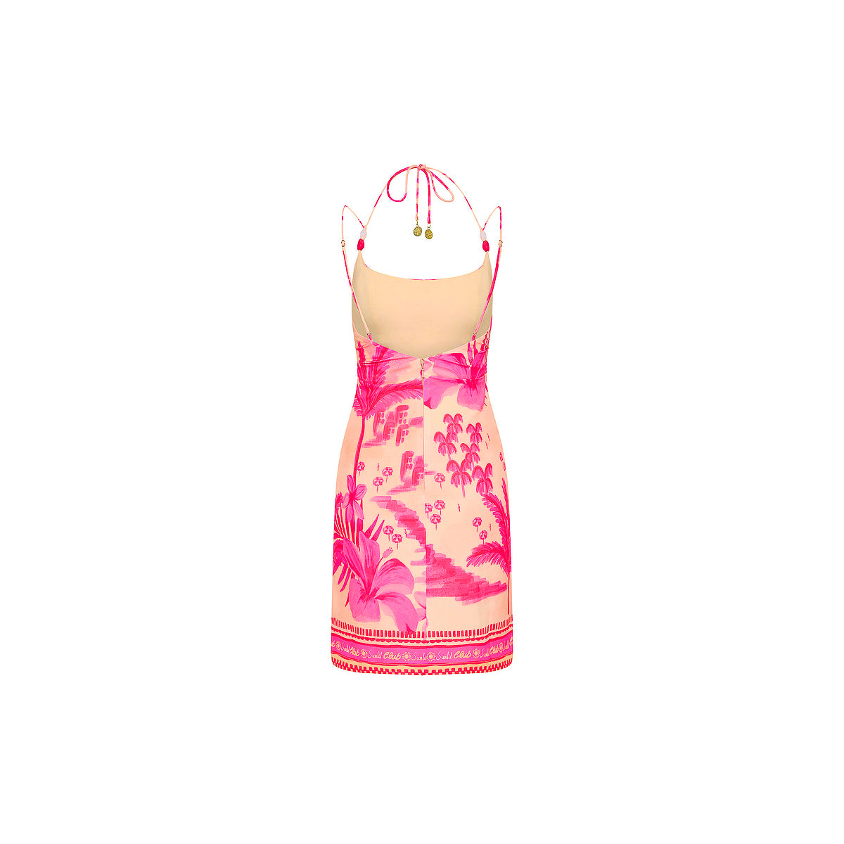 Beaded String Mini Dress - Sippin Pretty –Kulani Kinis