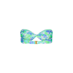 Twist Bandeau Bikini Top - Monaco Whispers