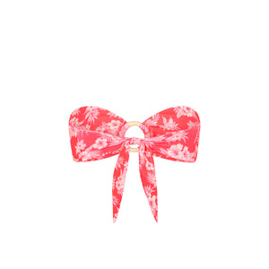 Strapless Bandeau Bikini Top - Island Punch