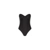 Contour Strapless Cheeky One Piece - Twilight Black