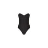 Contour Strapless Cheeky One Piece - Twilight Black