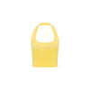 Knit Halter Tank Top - Sunny Honey