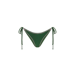Stitch Dipped Cheeky Tie Bikini Bottom - Jaded Juniper