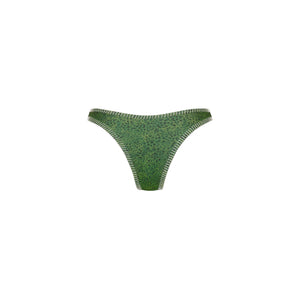 Lace Stitch High Leg Vintage Bikini Bottom - Wild Wonder