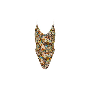 Plunge Cross Back One Piece - Sundaze